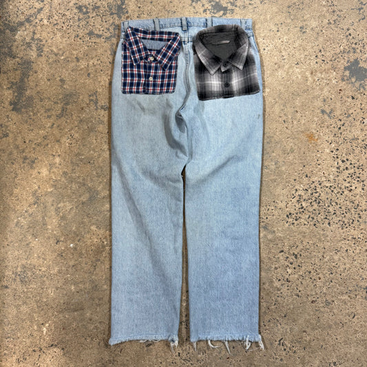 1 of 1 Patchwork Denim (34x32)