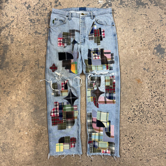 1 of 1 Patchwork Denim (34x32)