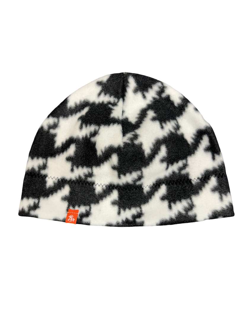 Houndstooth (Ricky) Fleece Beanie